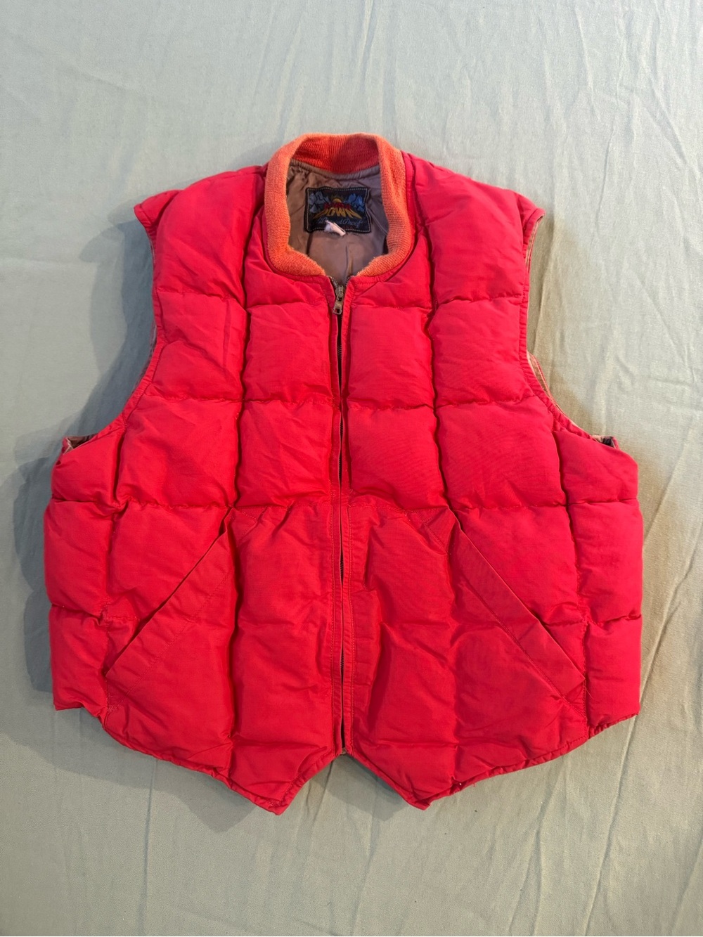 Vintage 1950's/60's Men's Eddie Bauer Down Quilted Puffer Vest S